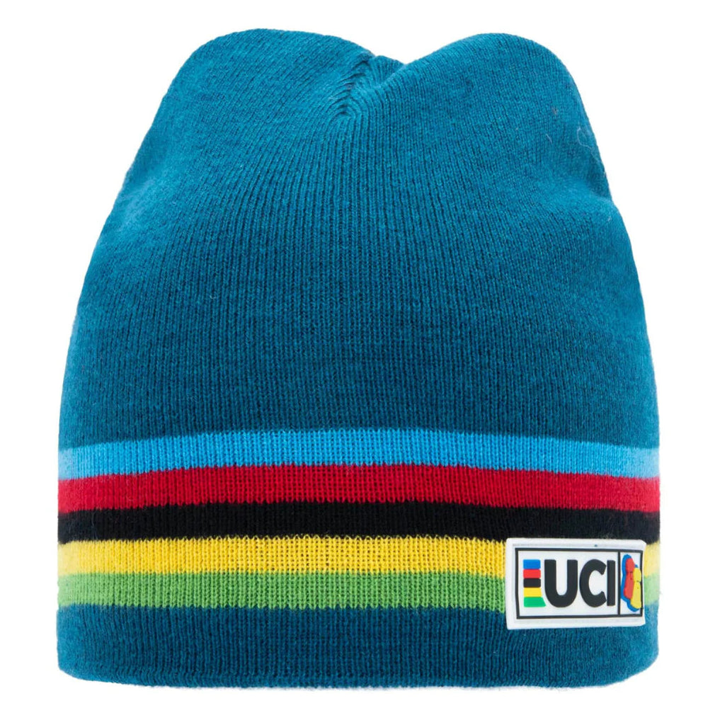 Gorro Santini UCI Rainbow - Azul