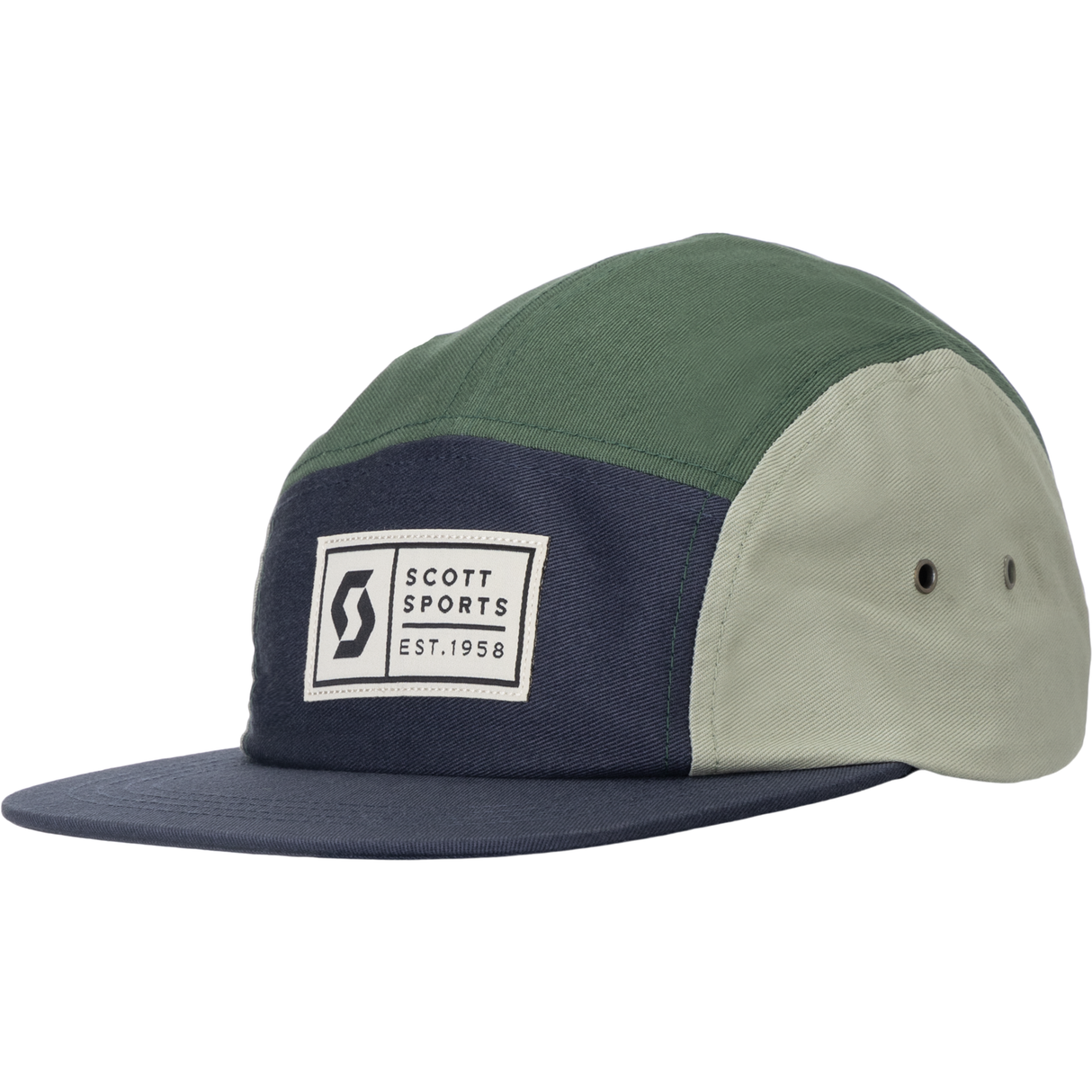 Cappello Scott 5-Panel - Blu verde Scott