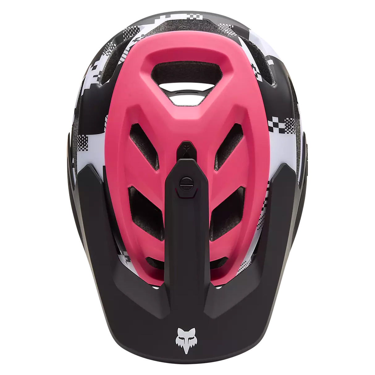 Casco Fox Dropframe Pro Digi Image - Nero bianco Fox
