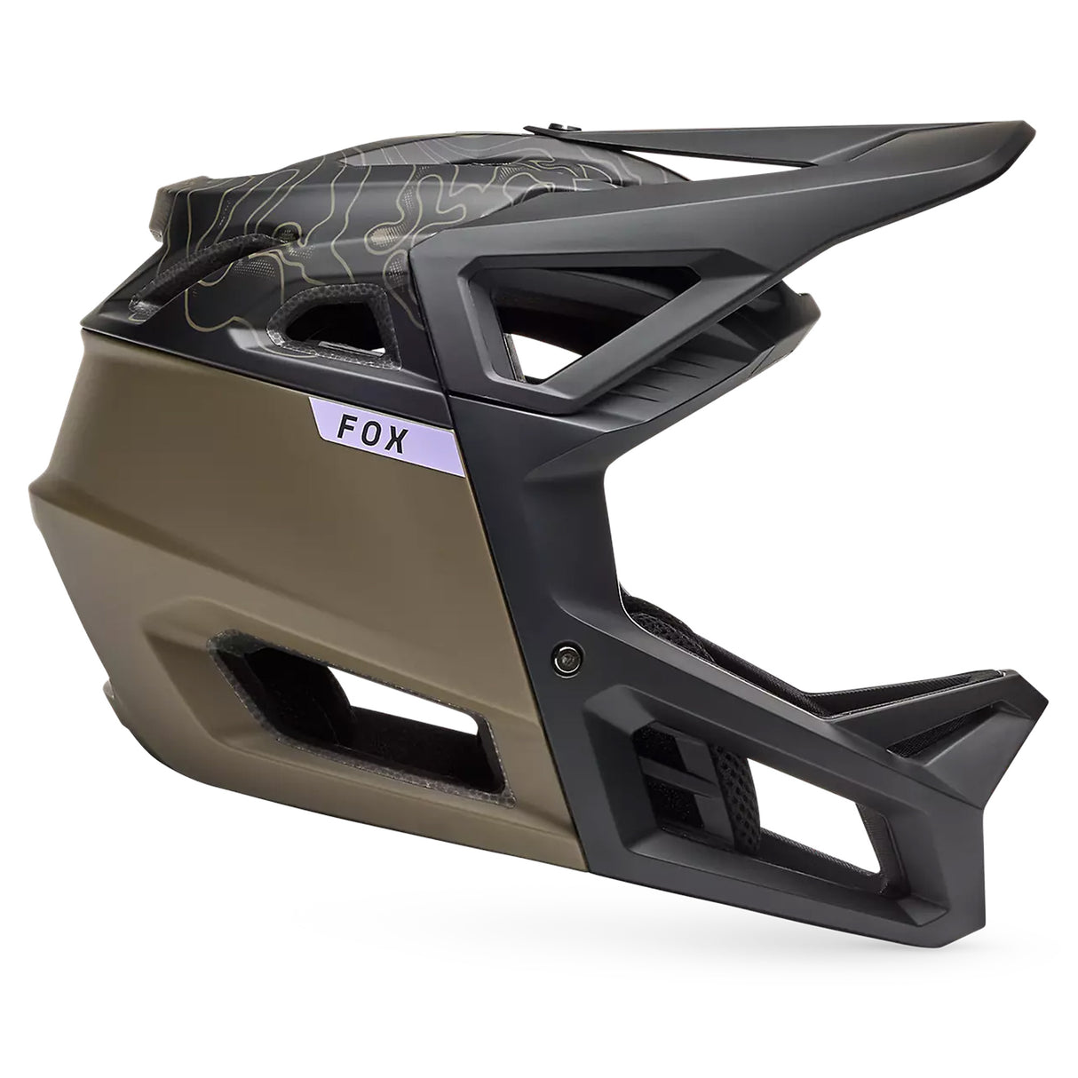 Casco Fox Proframe Frequency - Verde Fox