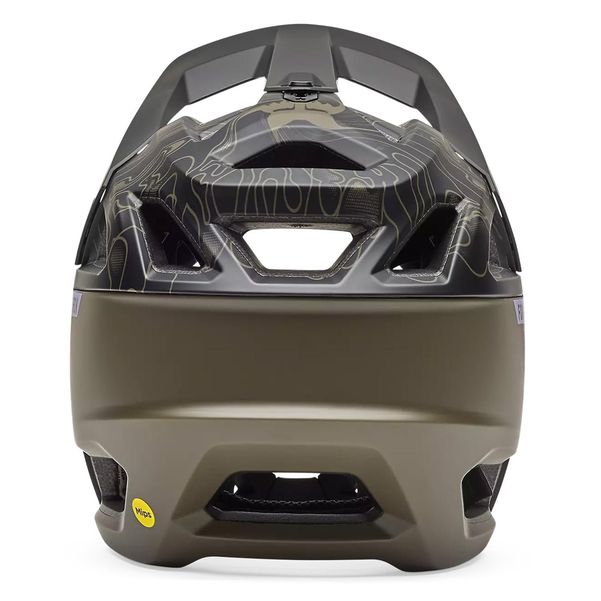 Casco Fox Proframe Frequency - Verde Fox