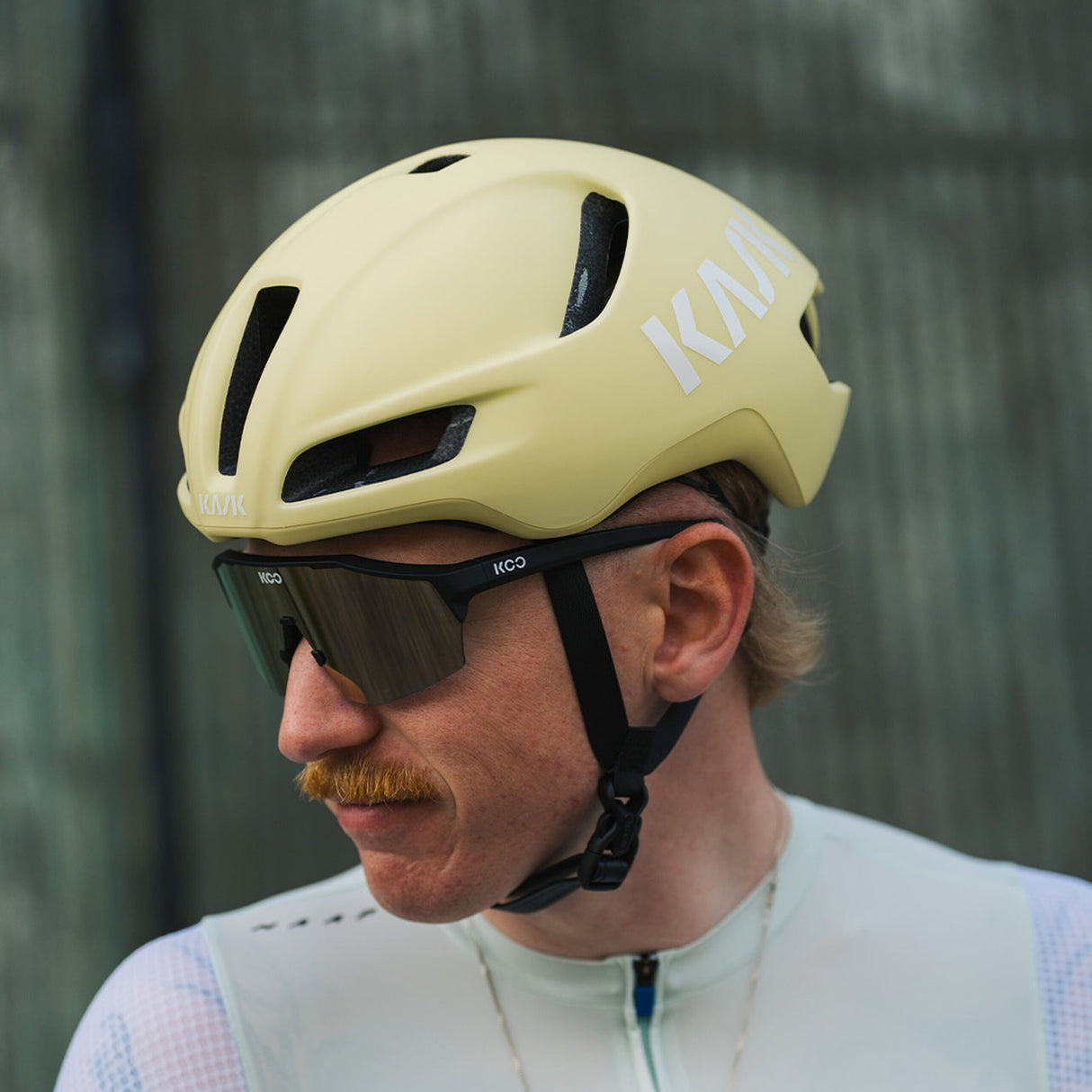 Casco Kask Utopia Y - Giallo Kask