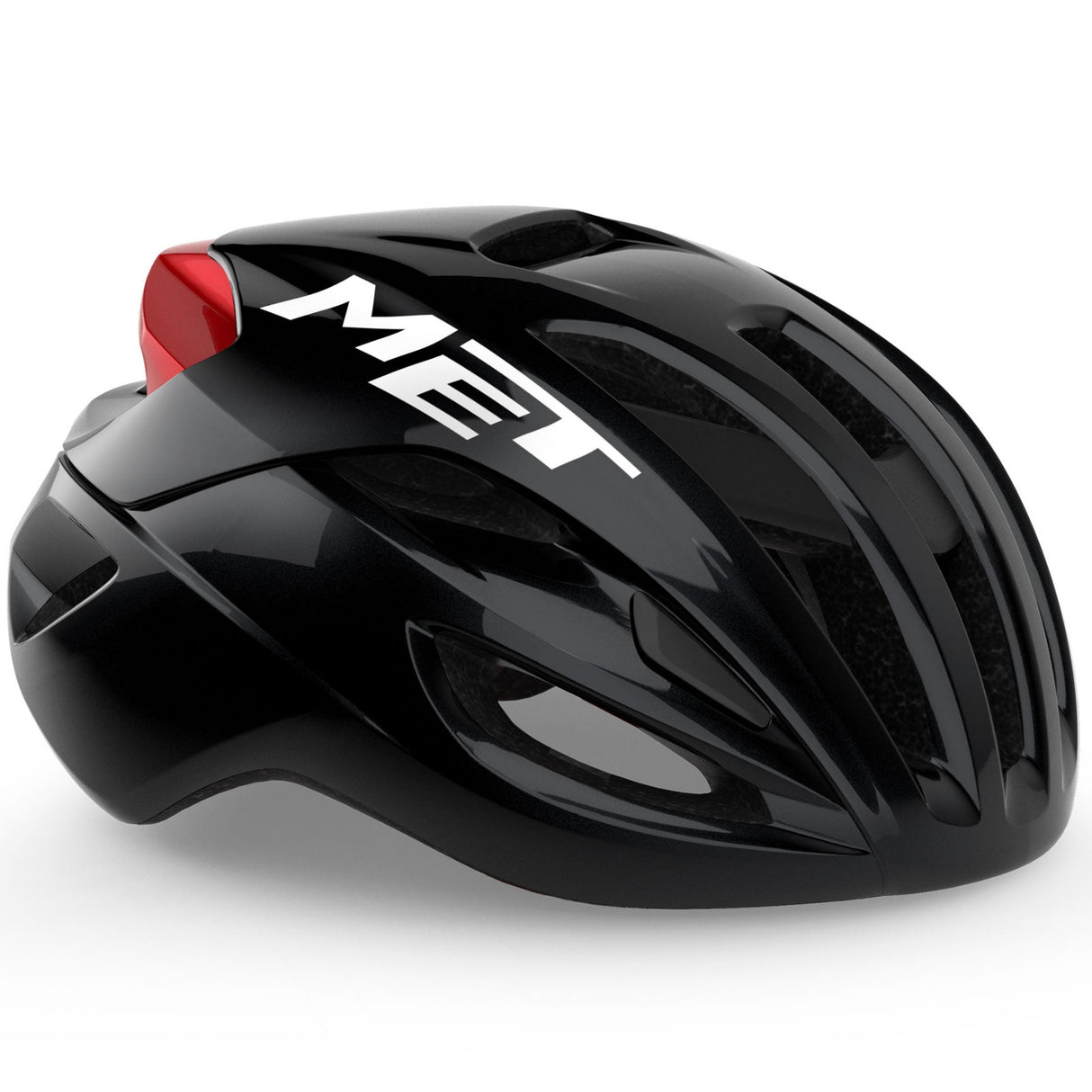 Casco Met Rivale Mips - Nero rosso Met Helmets
