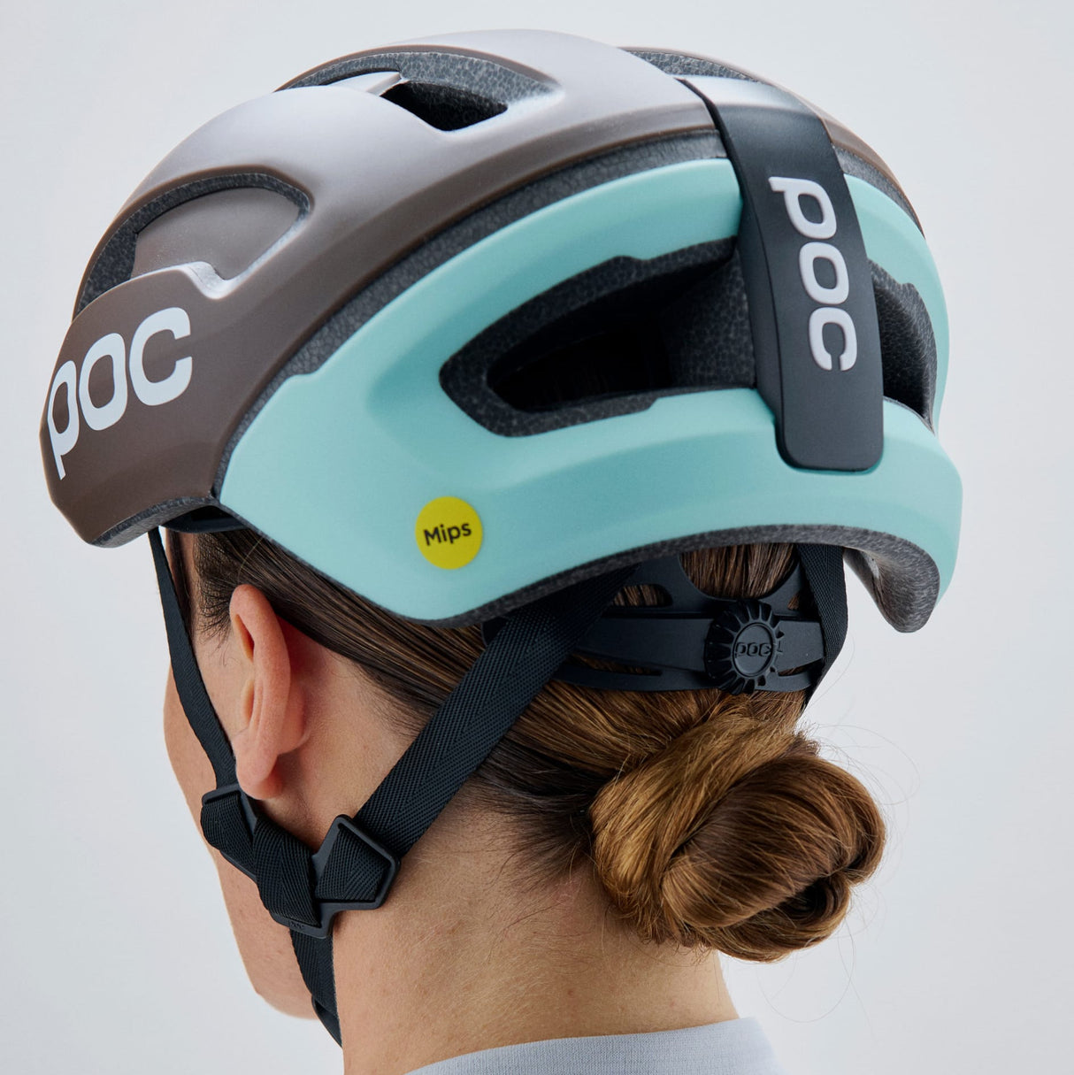 Casque Poc Omne Air Mips - Marron bleu