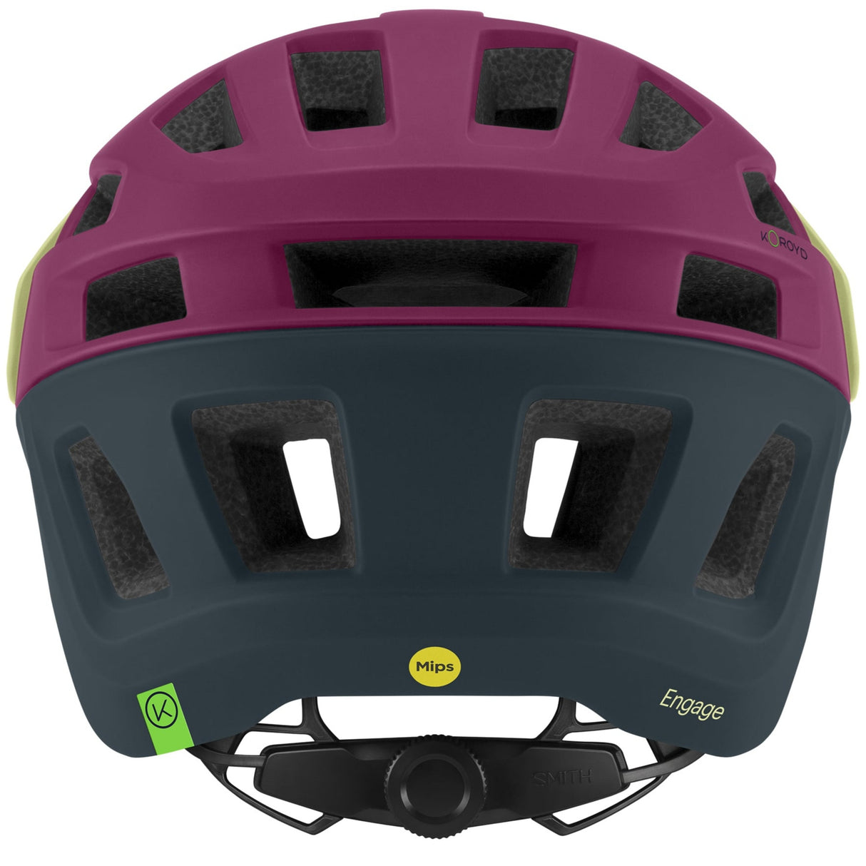 Casco Smith Engage Mips - Viola giallo Smith