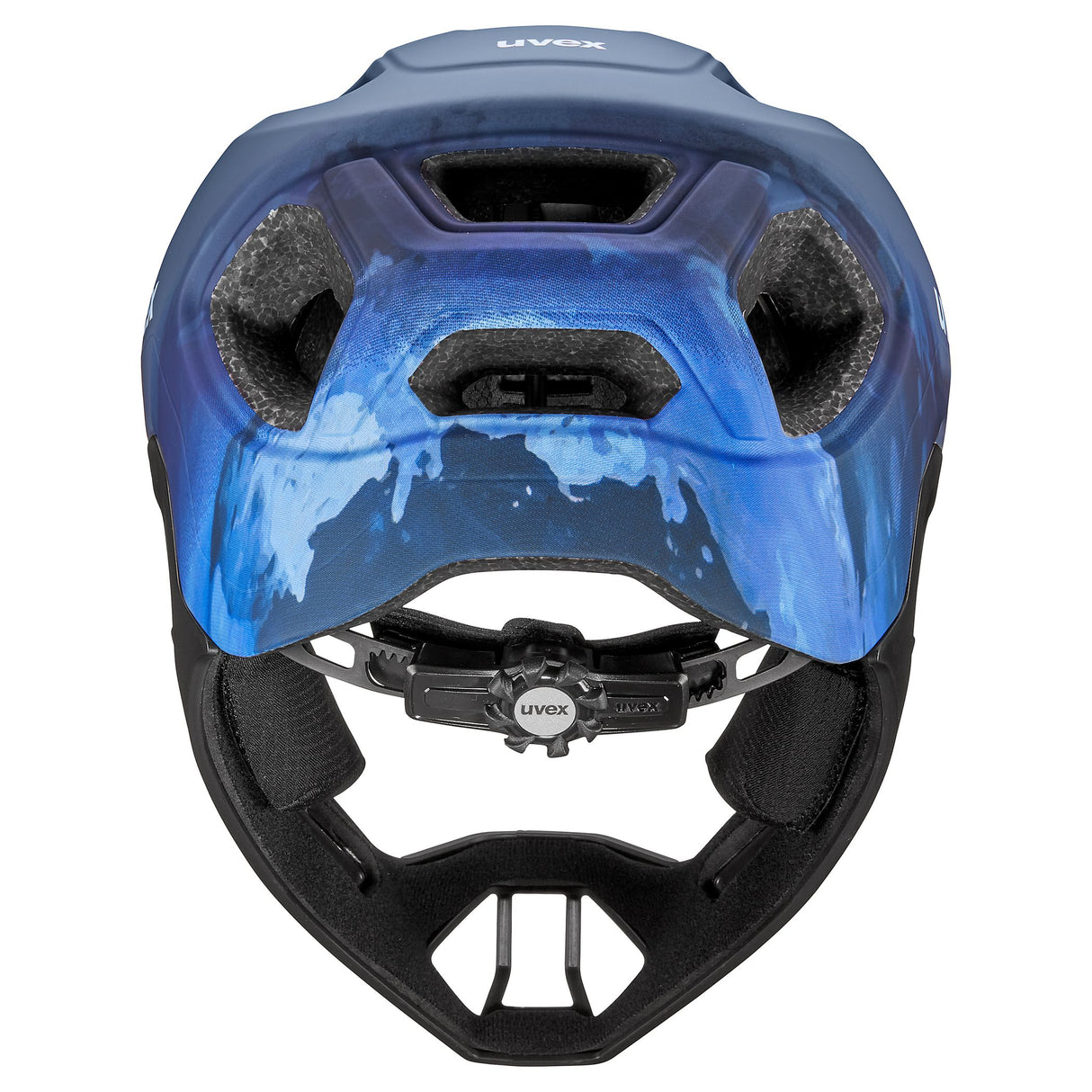 Casco Uvex React Junior Fullface - Azul