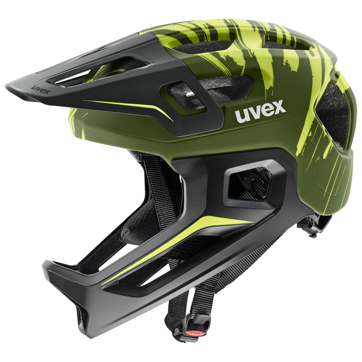 Uvex React Junior Fullface Helmet - Green