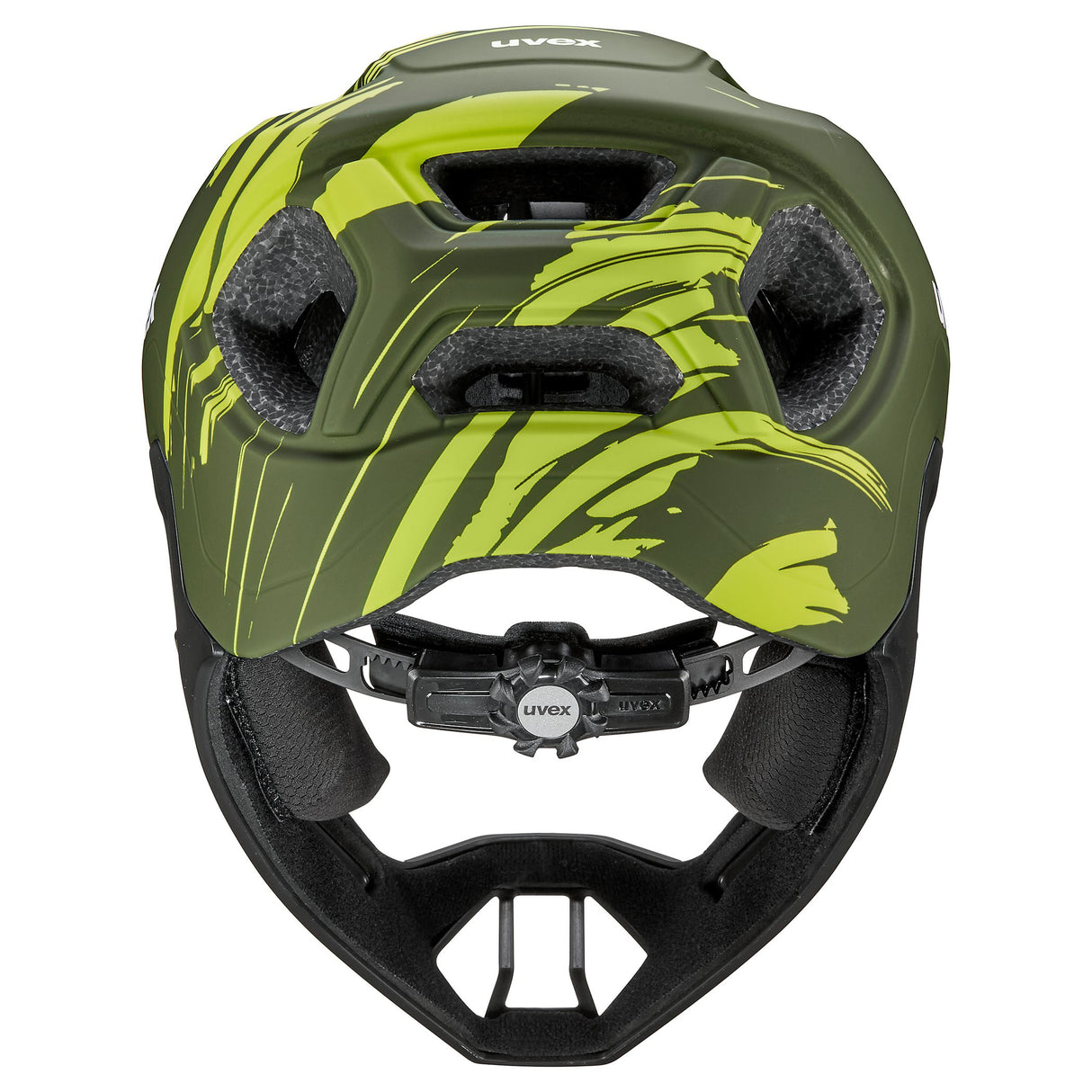 Casco Uvex React Junior Fullface - Verde Uvex