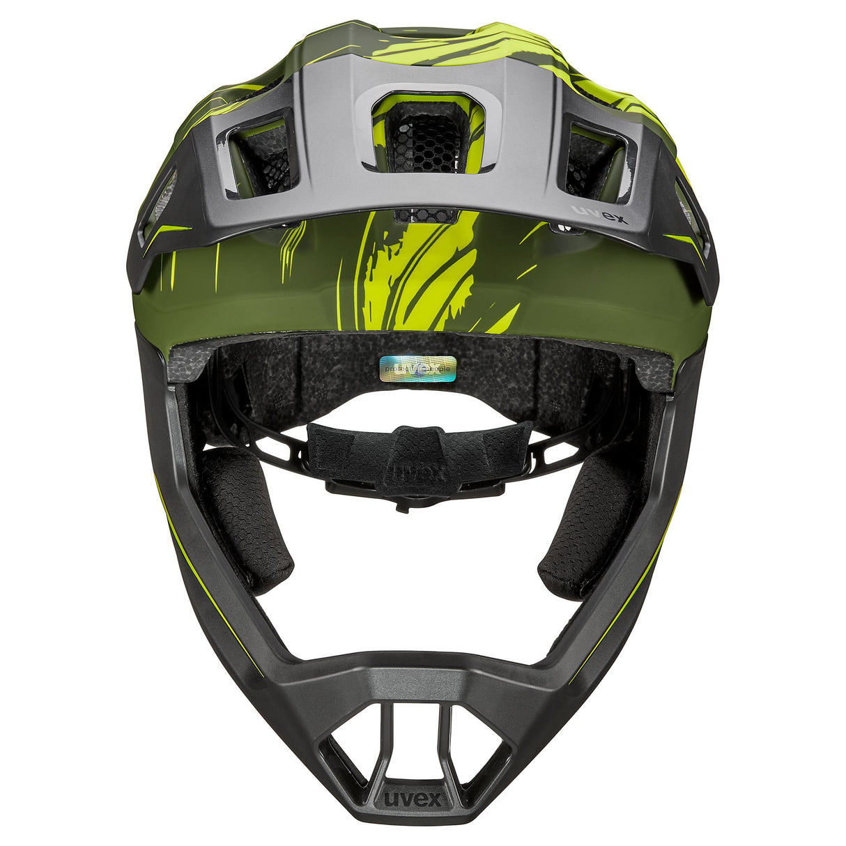 Casco Uvex React Junior Fullface - Verde Uvex