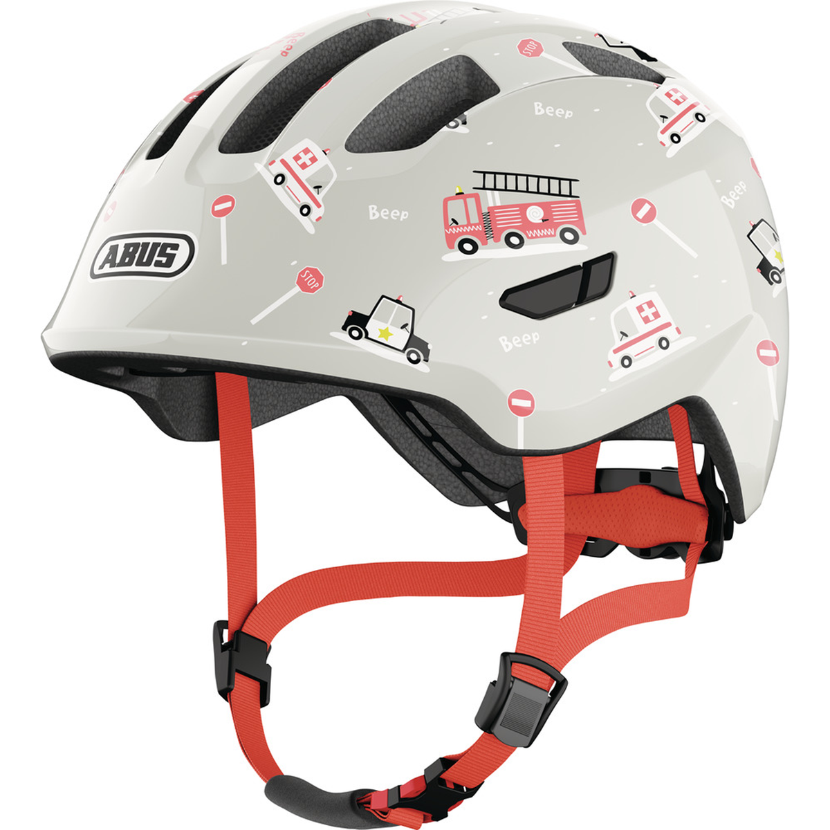 Casco infantil Abus Smiley 3.0 - Grey Rescue