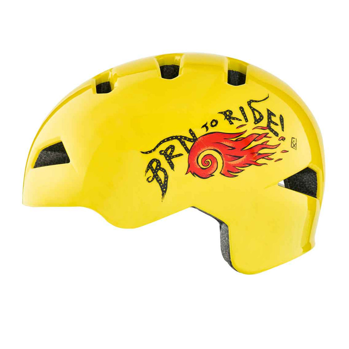 Casco bambino BRN Fiamma - Giallo BRN