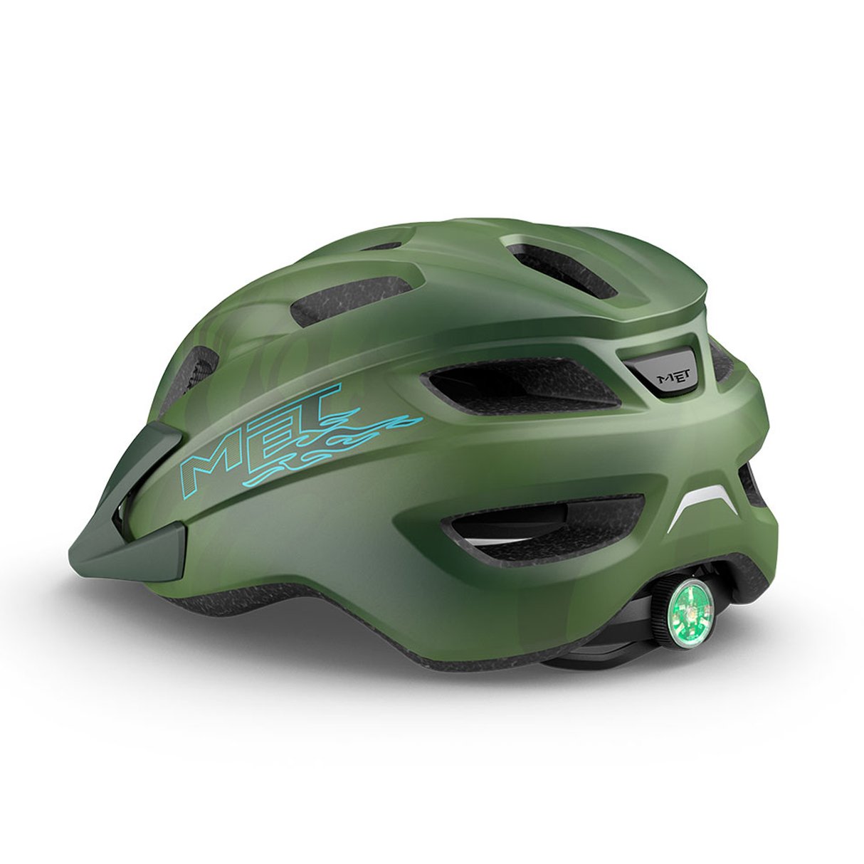 Casco bambino Met Crackerjack - Verde Met Helmets