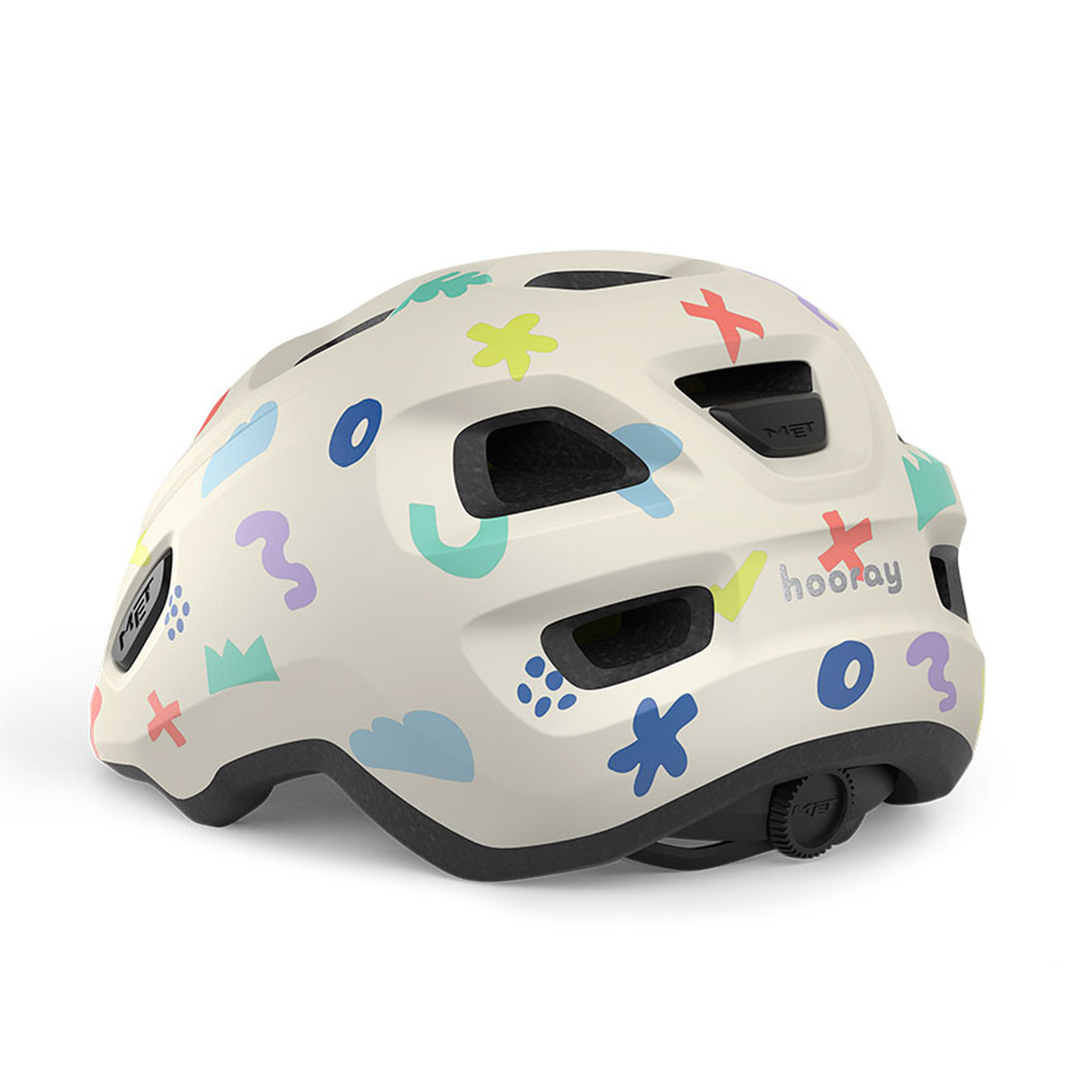 Casco bambino Met Hooray - Multicolore Met Helmets