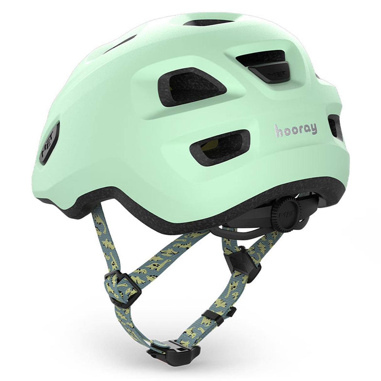 Casco bambino Met Hooray - Verde chiaro Met Helmets