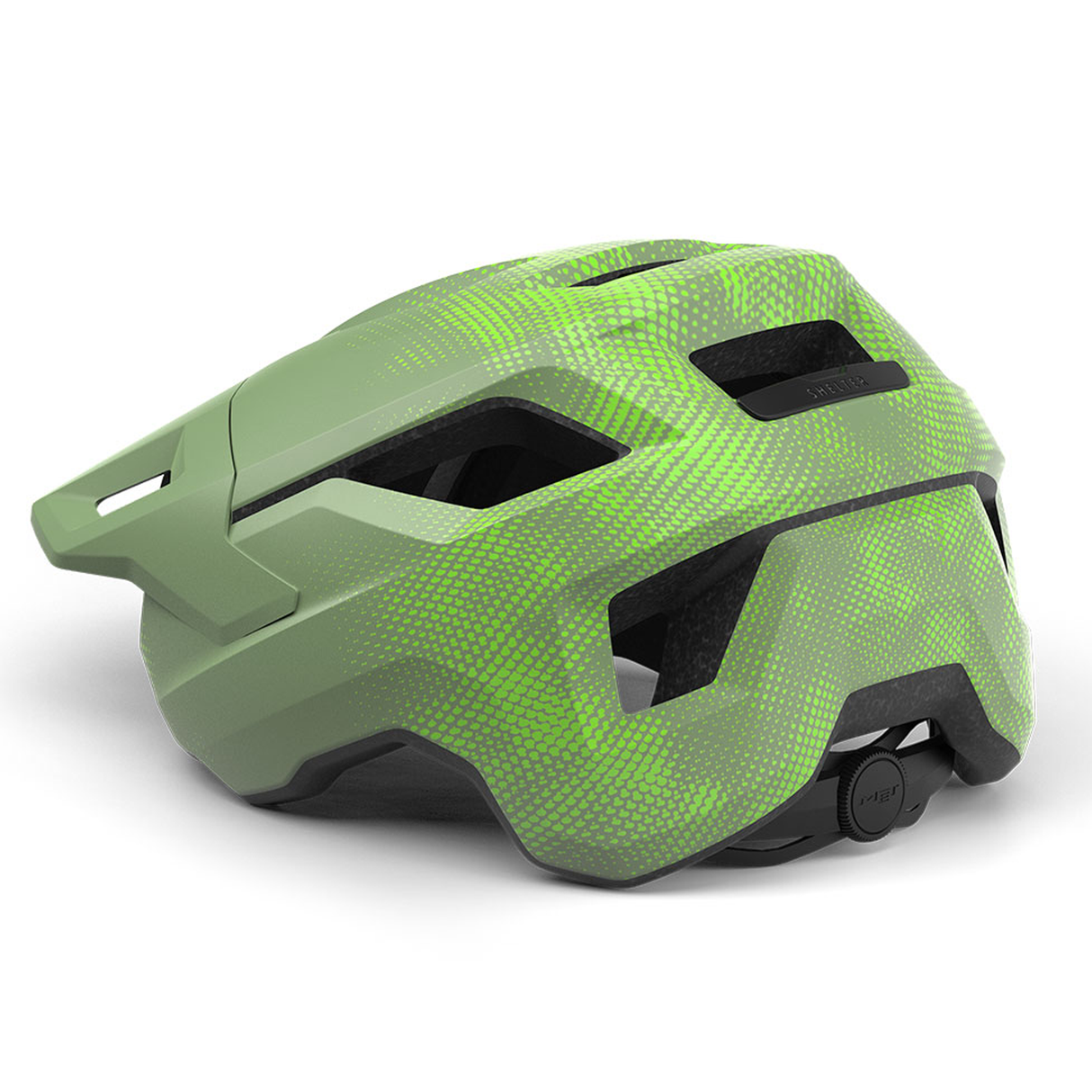 Casco bambino Met Shelter - Verde Met Helmets