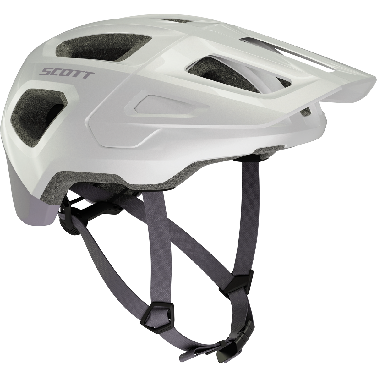 Casco bambino Scott Argo Plus Junior - Pearl White Scott