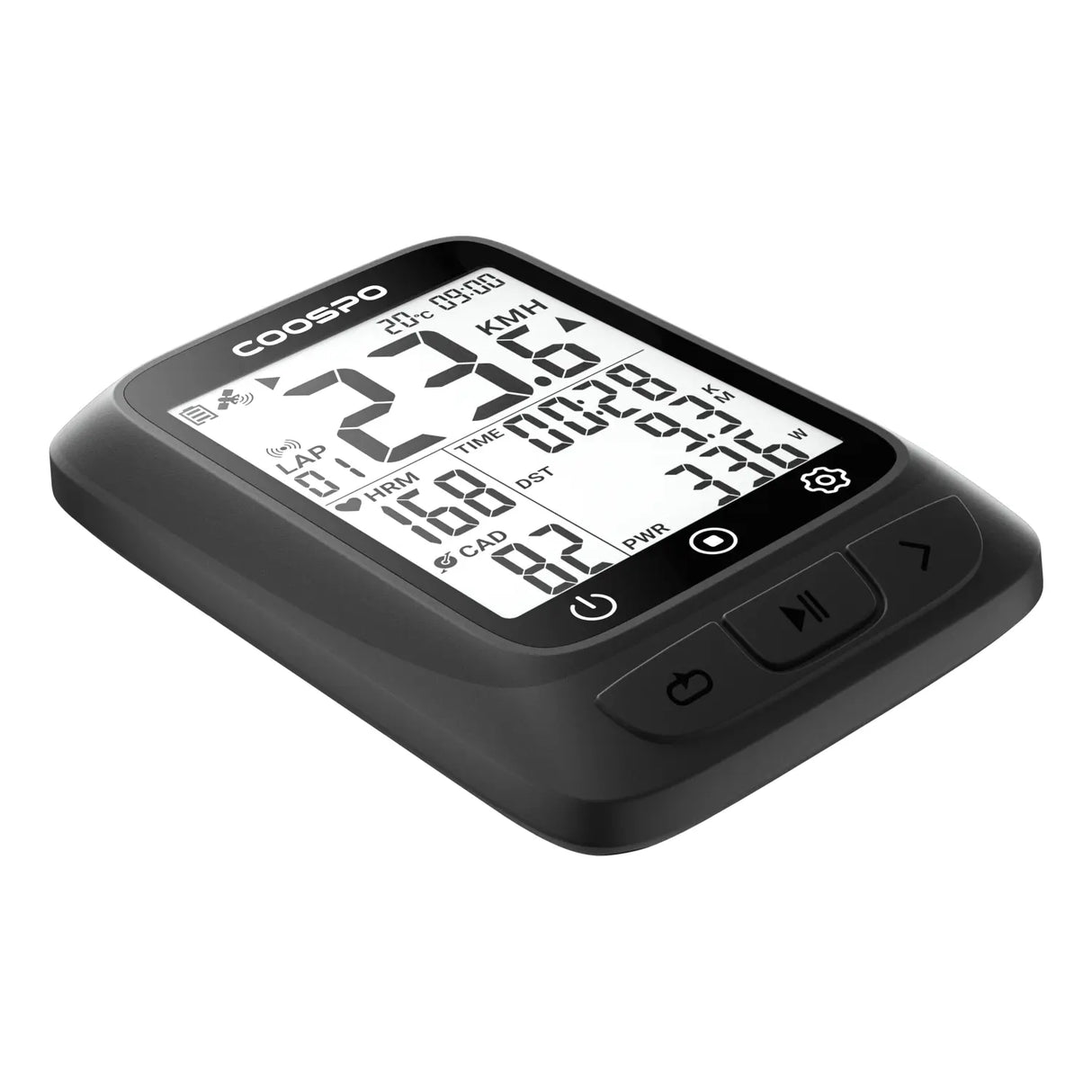 Ciclocomputer Coospo Gps BC107 - Nero