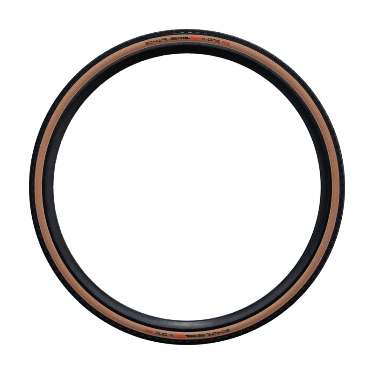 Pneu de route Schwalbe X-One RS EVO Addix Super Race TLE 700x33c - Marron