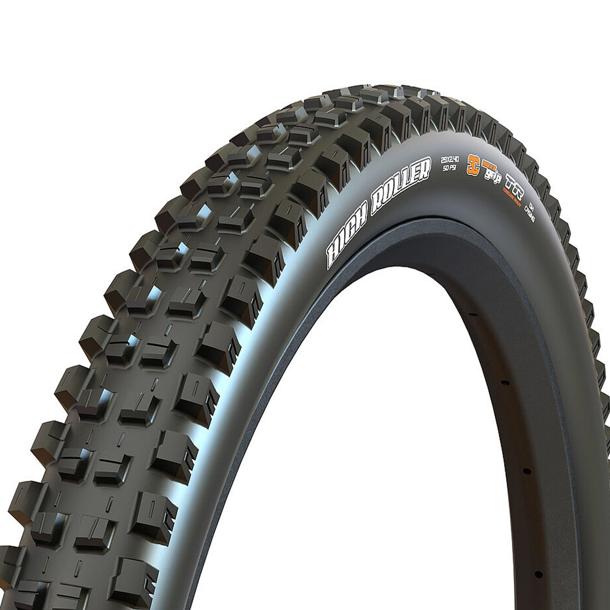 Copertone Maxxis High Roller 3 DD TR 120TPI pieghevole 3C MaxxGrip - 29 x 2.40 Maxxis