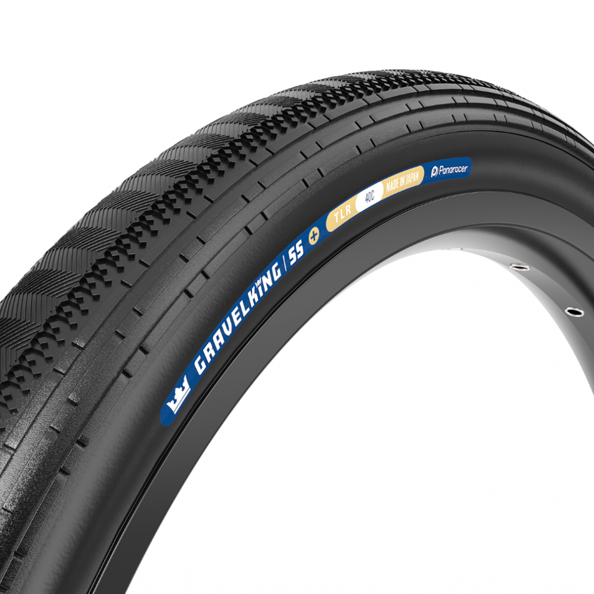 Panaracer GravelKing SS+ TLR 700x40 Tire - Black Panaracer