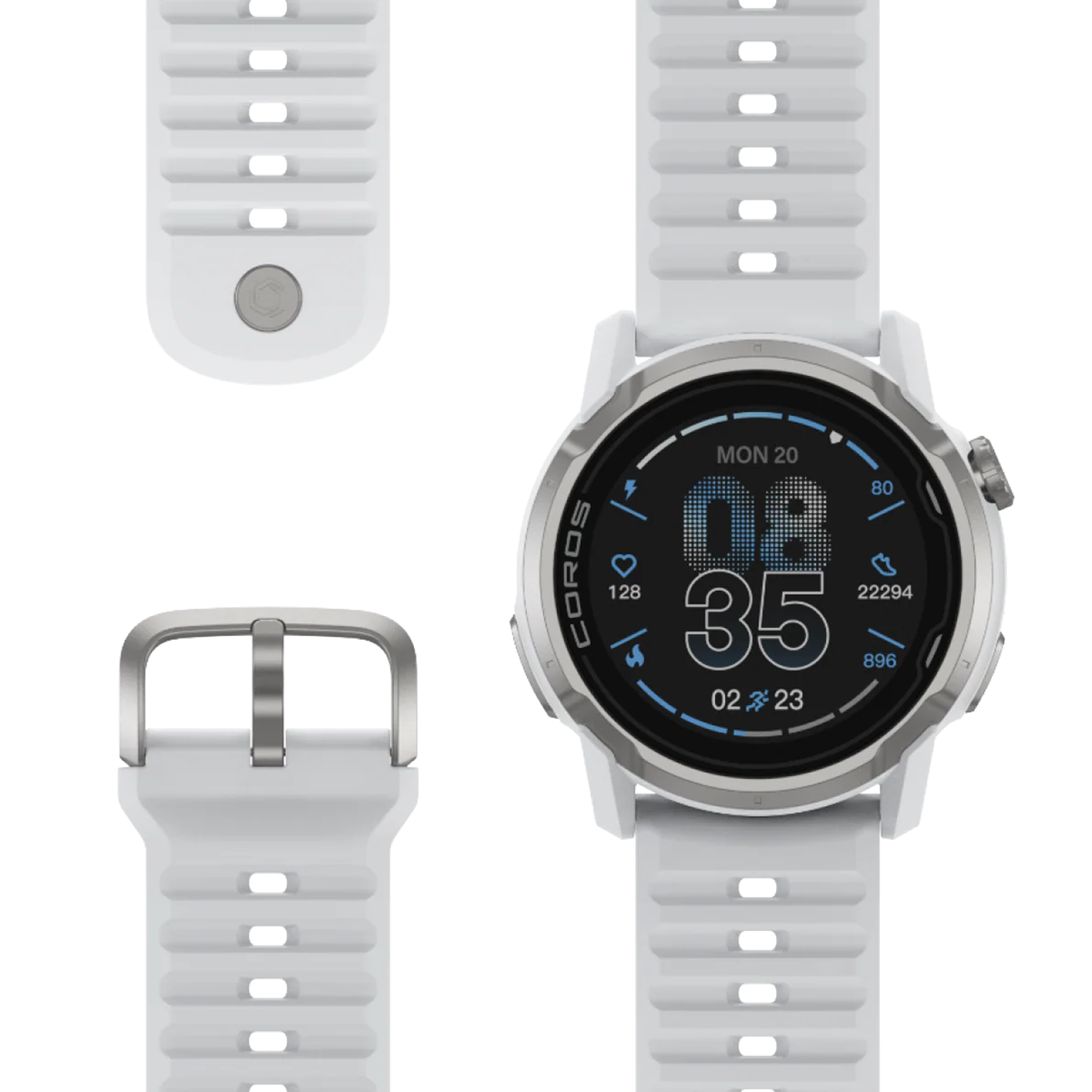 Coros Apex 4 42mm - White