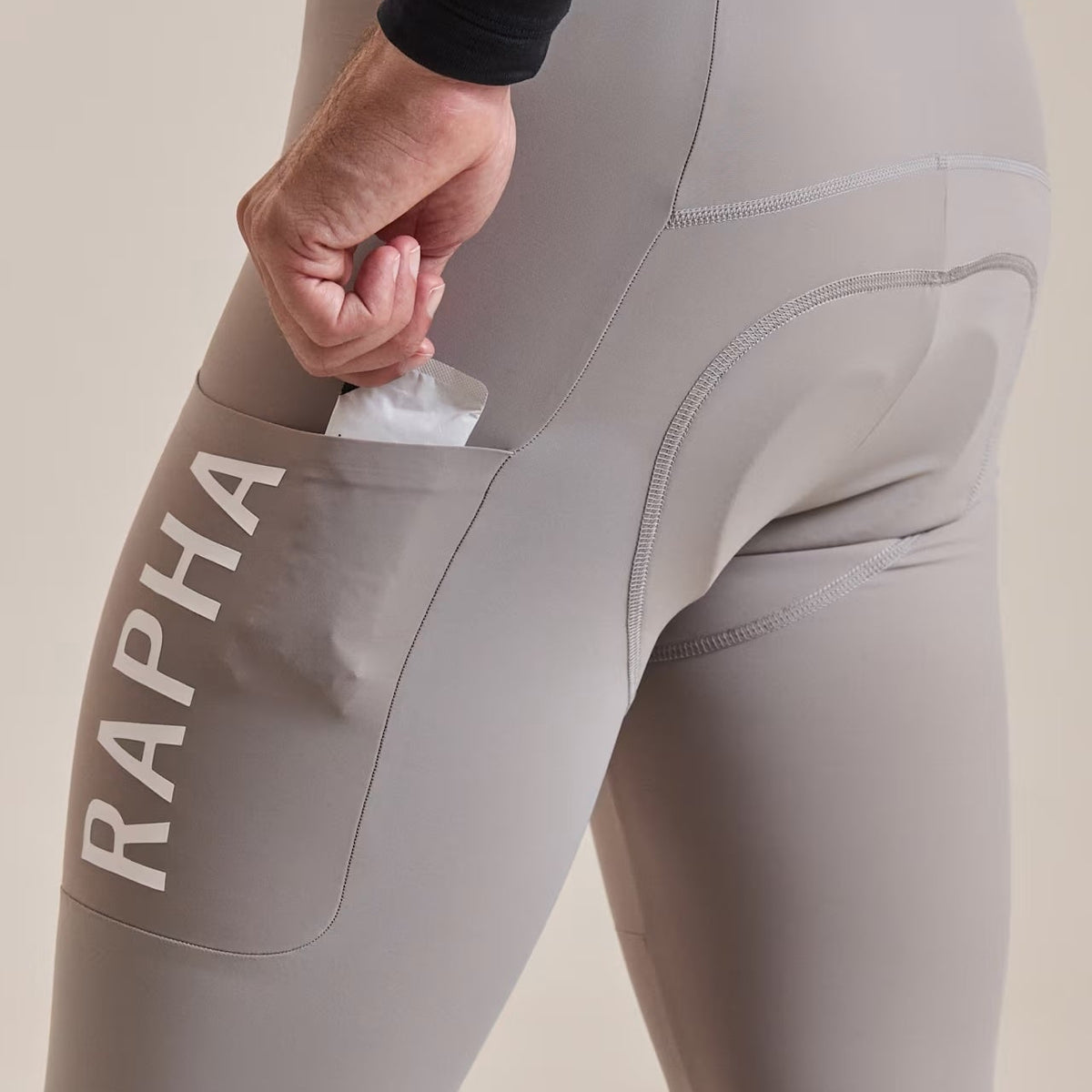 Calzamaglia Rapha Pro Team Lightweight Cargo - Grigio chiaro