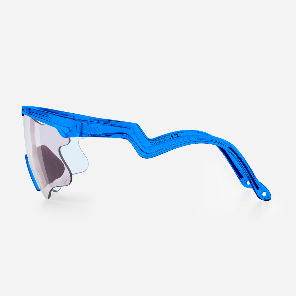 Lunettes Alba Optics Delta Lei - Blue Glossy Vzum F-Lens Fire