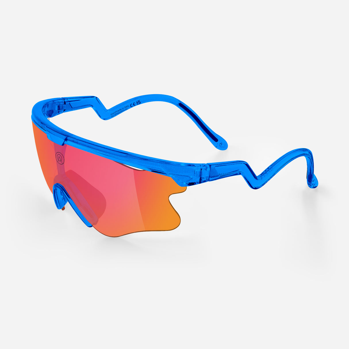 Lunettes Alba Optics Delta Lei - Blue Glossy Vzum F-Lens Fire