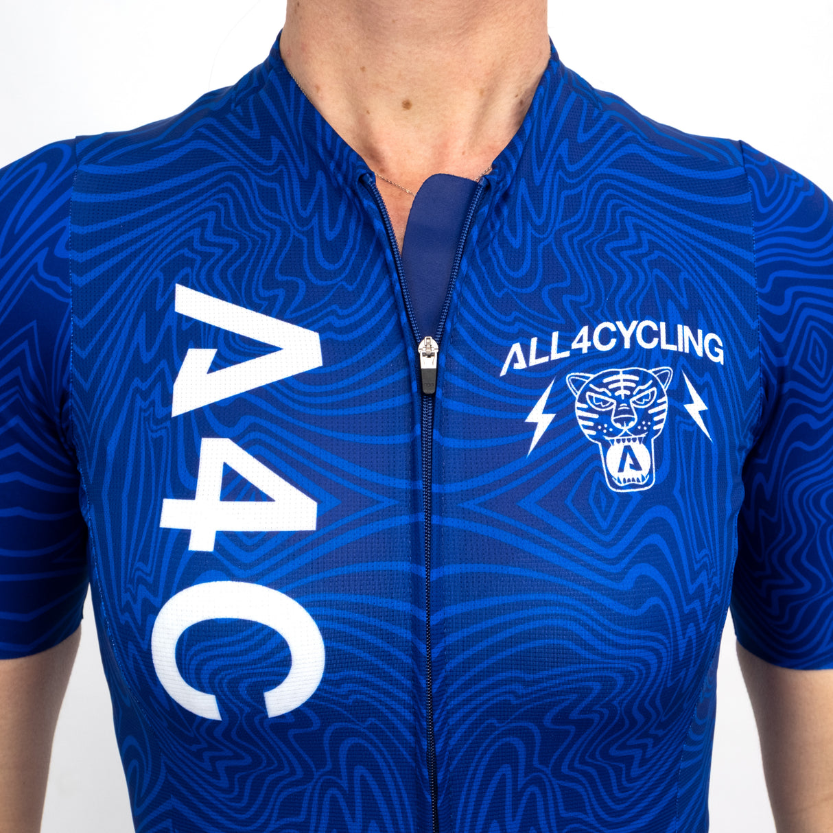 Maglia donna All4cycling Team - The Tiger - N