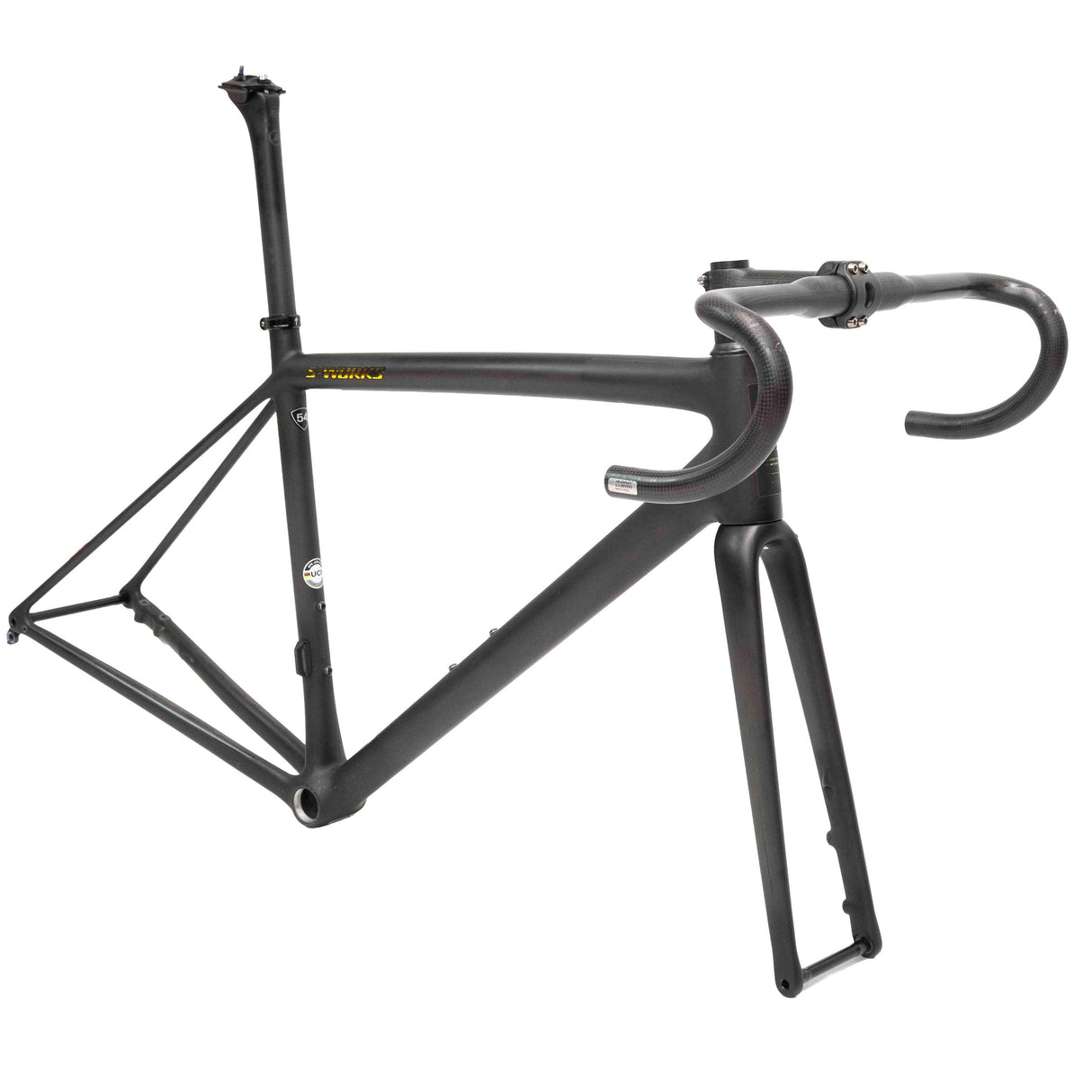 S-Works Aethos Rahmen - Matt Schwarz