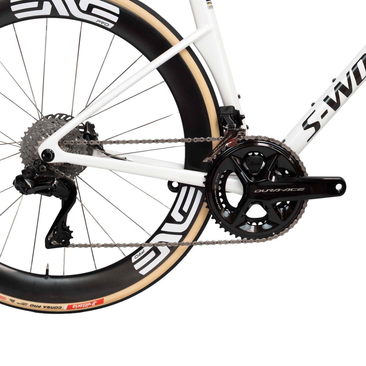 Specialized S-Works Tarmac SL9 Shimano Dura-Ace Enve Pro - Weiß