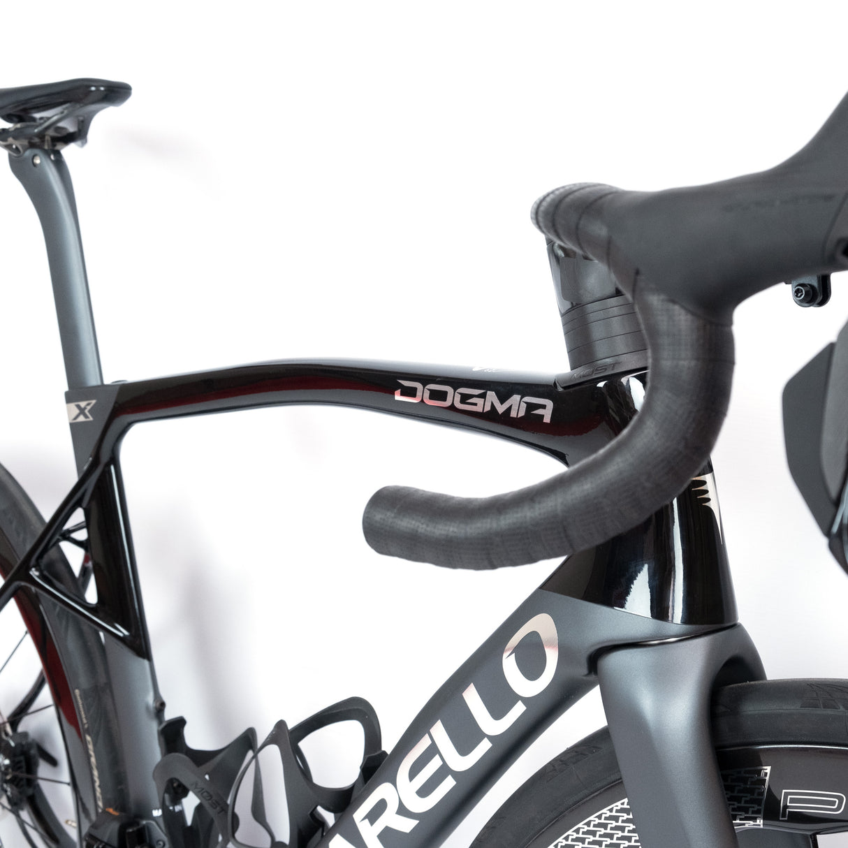 Pinarello Dogma X Dura Ace Di2 Princeton Peak 4550 - Nero grigio - O