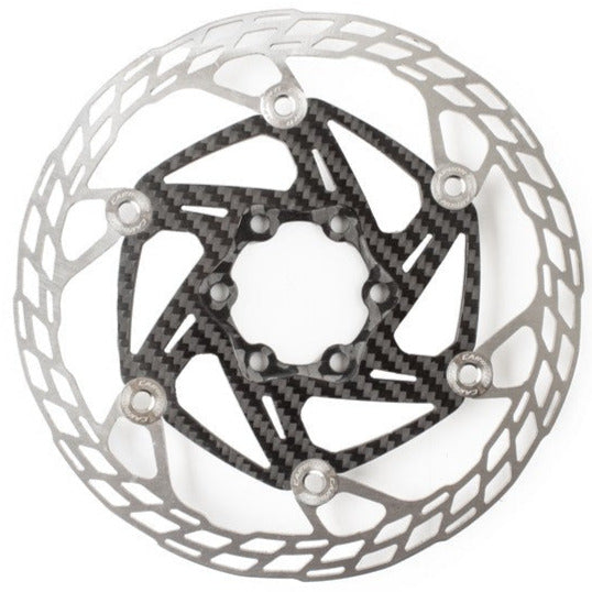 Disco Carbon-Ti X-Rotor SteelCarbon 3 6 fori - 140mm Carbon-Ti