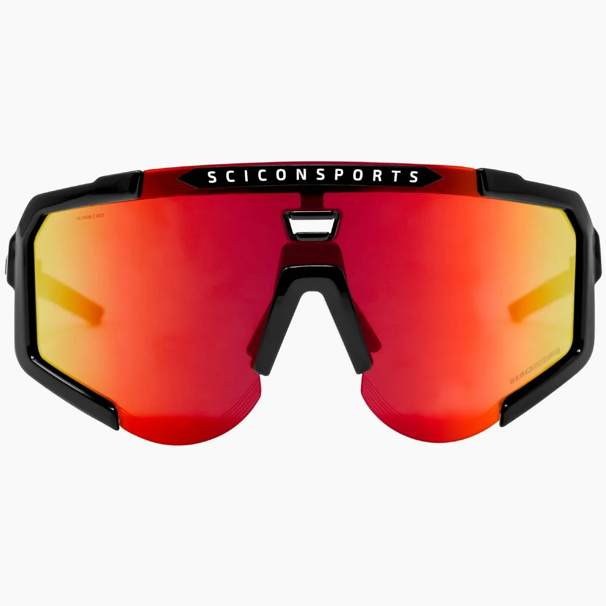 Occhiali Scicon Aeroscope - Nero Multimirror rosso - A