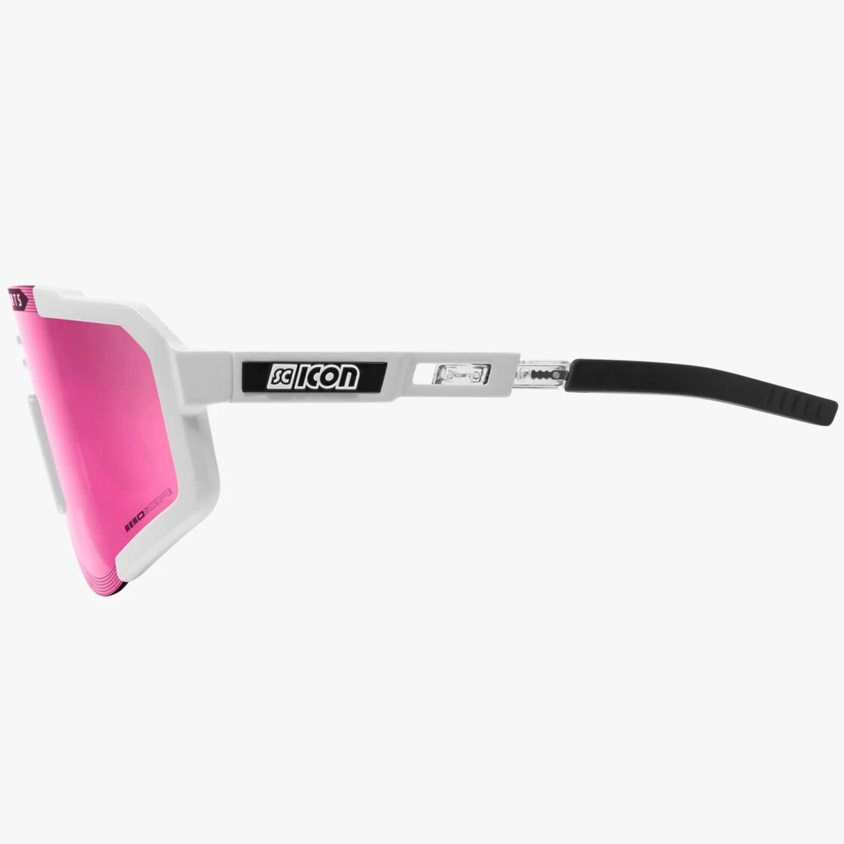 Occhiali Scicon Aeroscope - Bianco Multimirror rosa - N