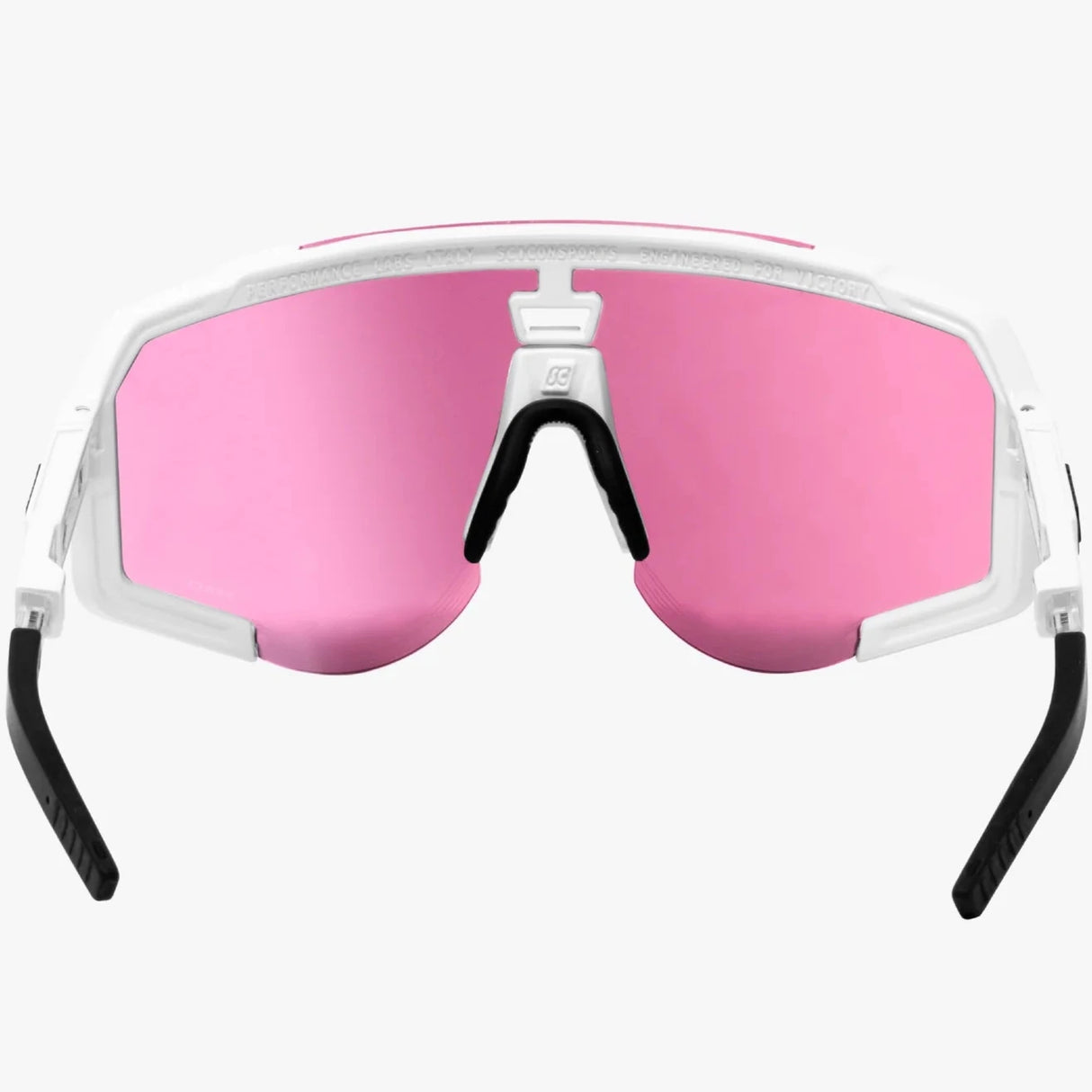 Occhiali Scicon Aeroscope - Bianco Multimirror rosa - O