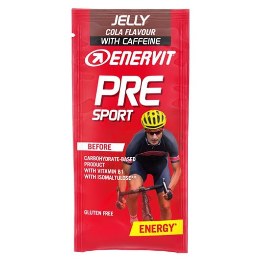 Enervit Presport Gelatina - Busta 45gr Cola con caffeina Enervit
