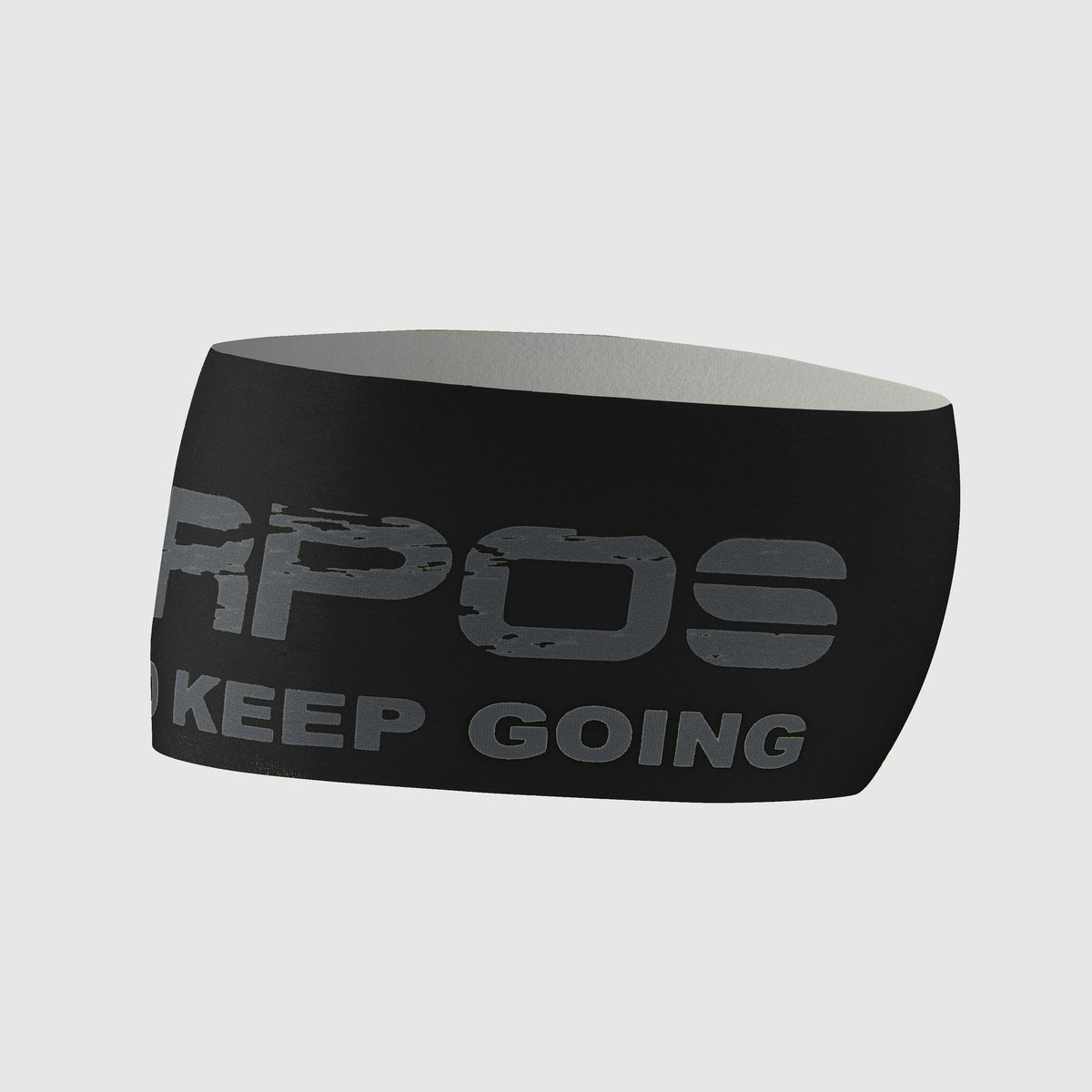 Karpos Pelmetto Stirnband - Schwarz Grau