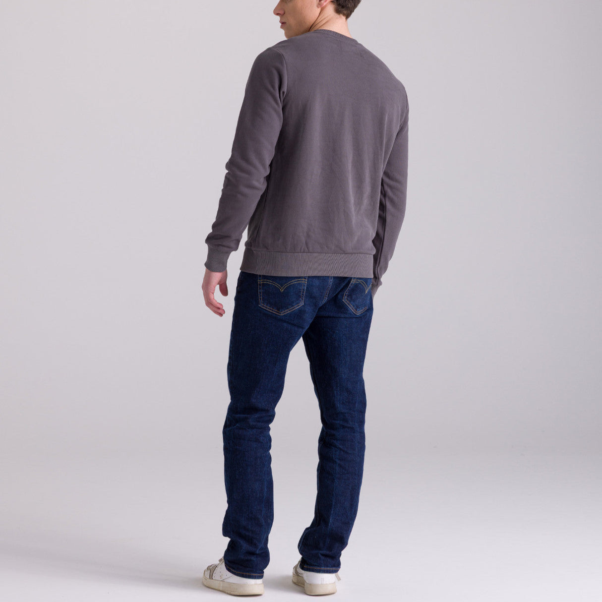 Felpa Bianchi Milano Fan - Grigio Santini