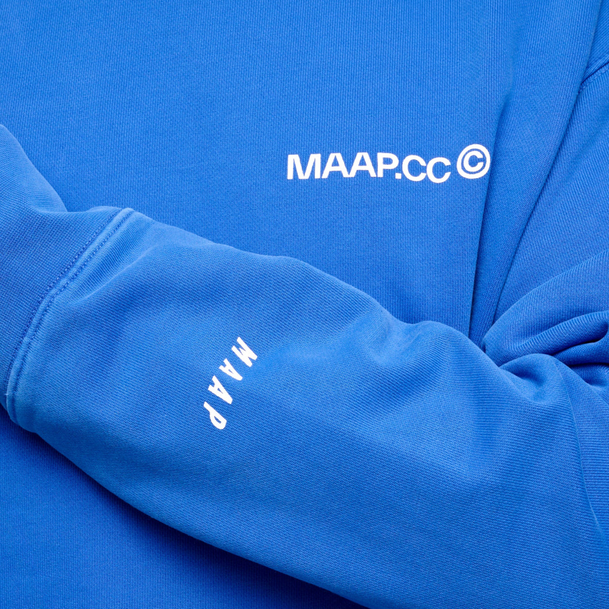 Felpa Maap Essentials CC Crew - Blu Maap