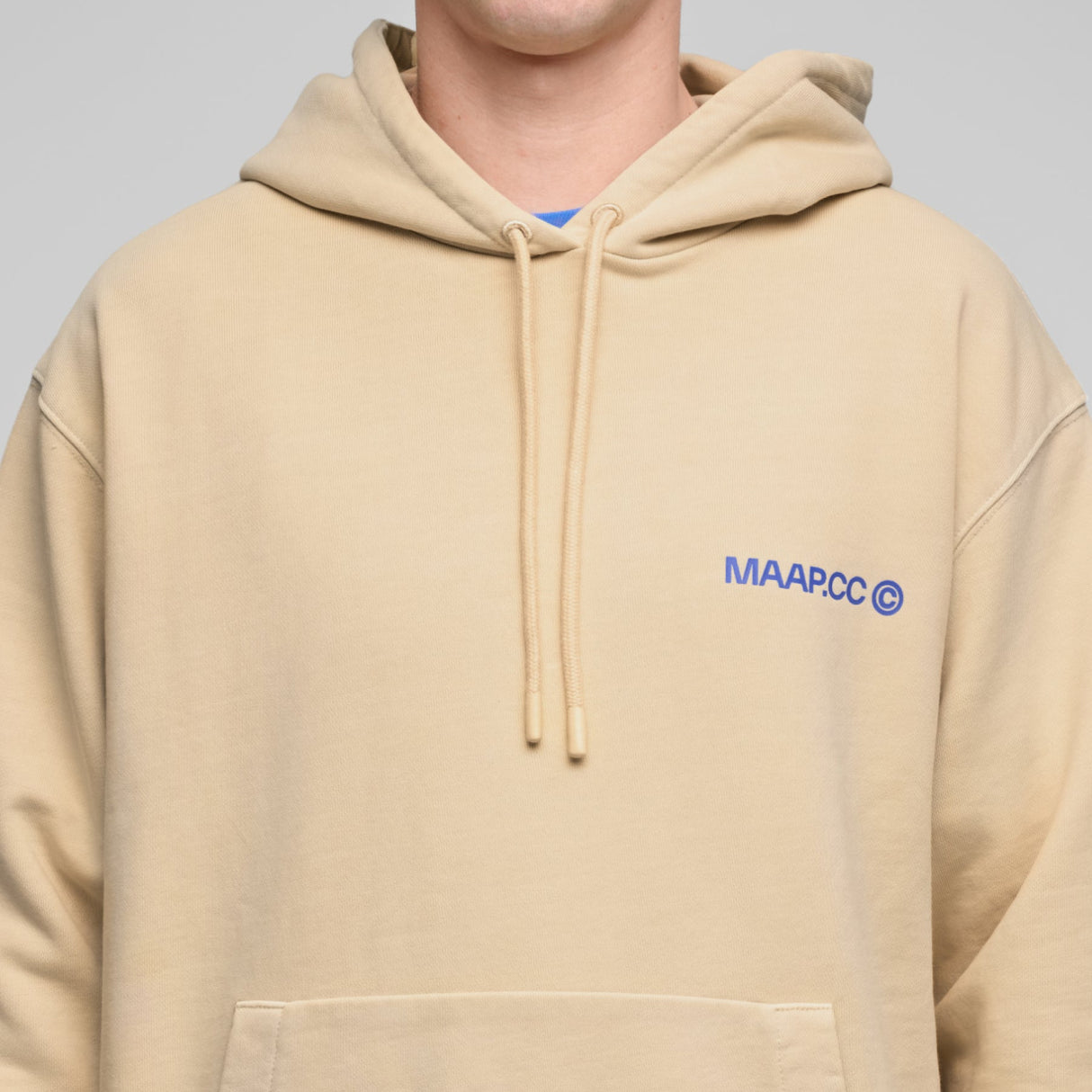 Felpa Maap Essentials CC Hoodie - Beige Maap