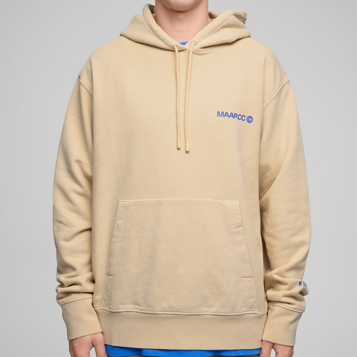 Felpa Maap Essentials CC Hoodie - Beige Maap