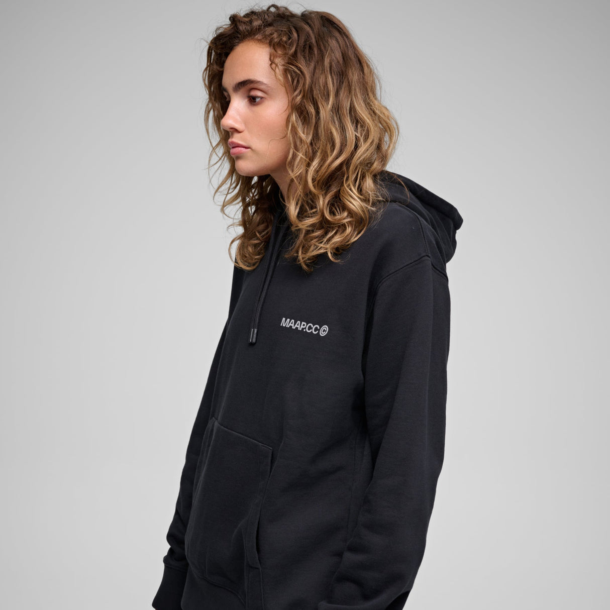 Felpa Maap Essentials CC Hoodie - Nero Maap