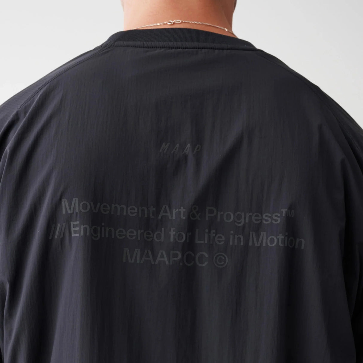 Felpa Maap Transit Insulated Crew - Nero Maap