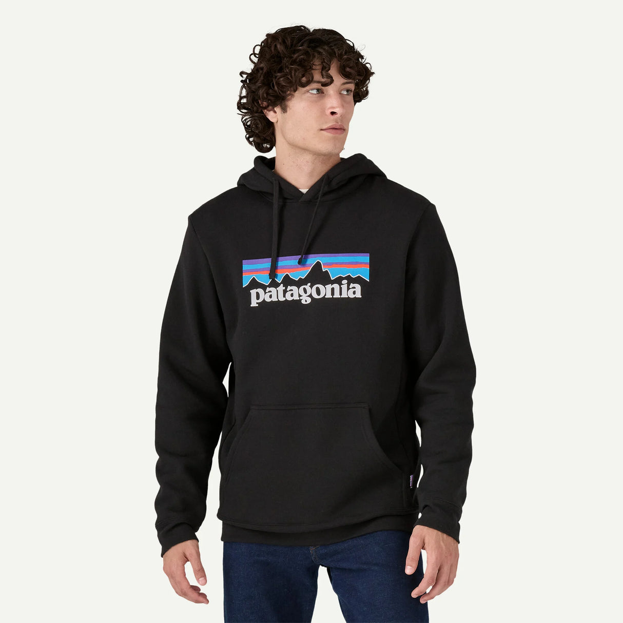 Felpa Patagonia P-6 Logo Uprisal Hoody - Nero Patagonia