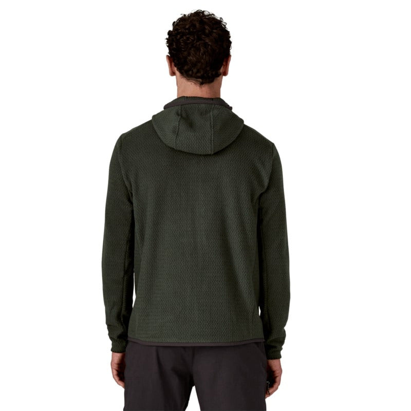 Felpa Patagonia R1 Air Full-Zip - Verde scuro Patagonia