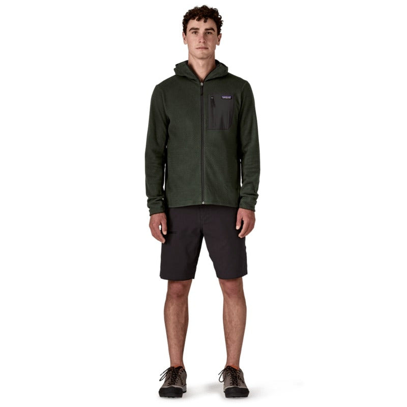 Felpa Patagonia R1 Air Full-Zip - Verde scuro Patagonia