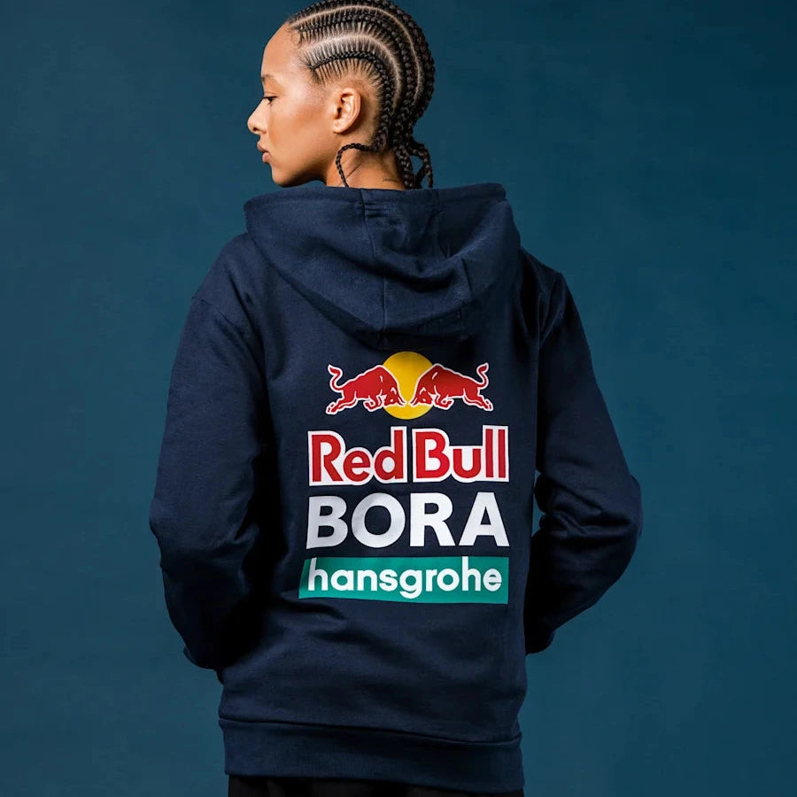 Felpa Redbull Bora-Hansgrohe 2025 Essential Zip Hoodie Specialized