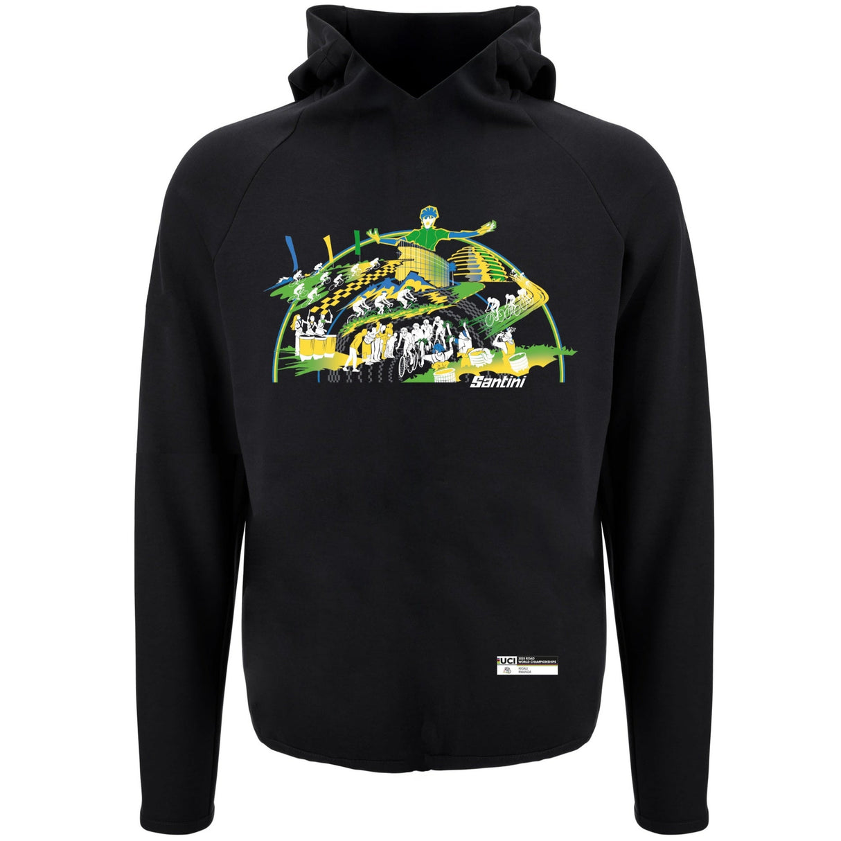 Felpa Santini UCI World Championship Rwanda 2025 - Kigali Santini