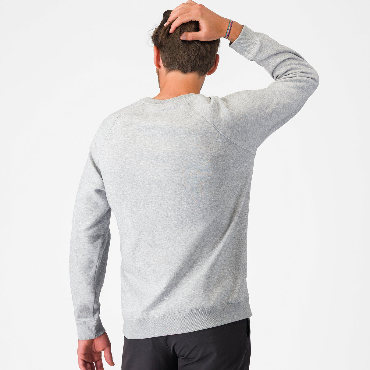 Castelli Logo ohne kapuzen sweatshirt - Grau